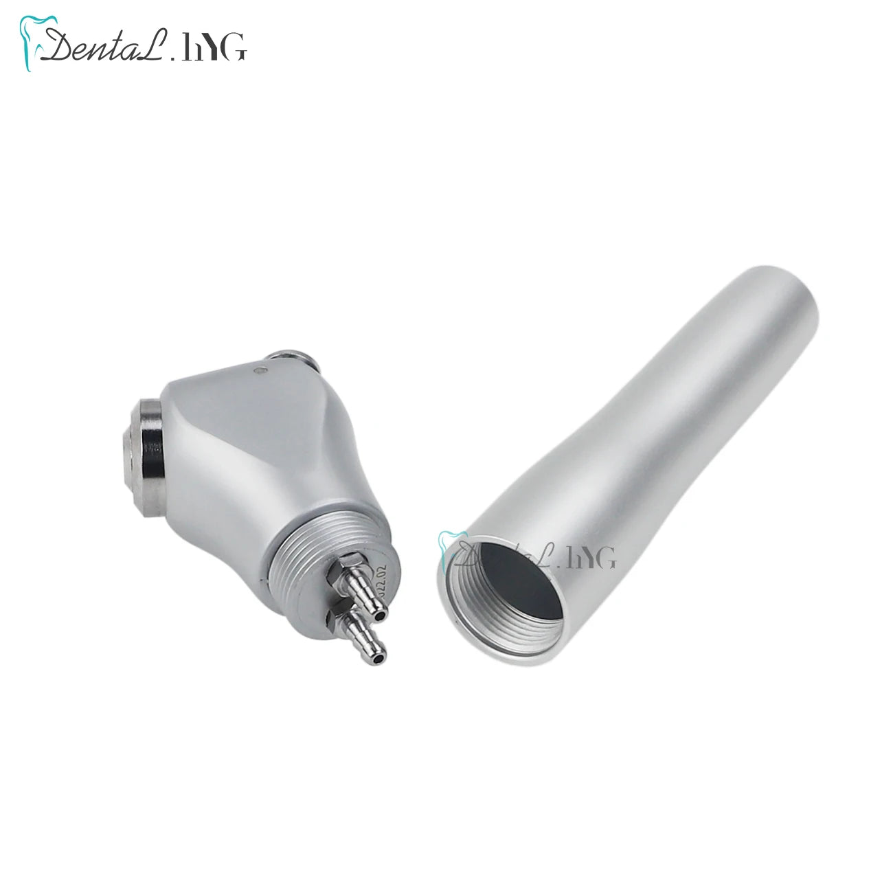Dental Air Water Syringe 3 Way Syringe Handpiece Teeth Triplex Whitening Handpiece with 2 Nozzles Tips