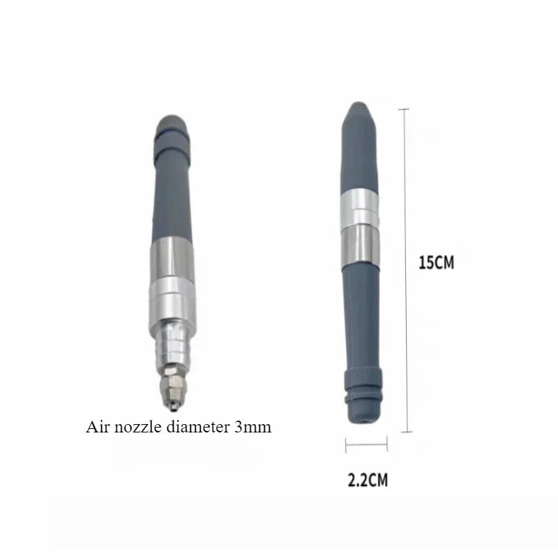 Denture Strong Pneumatic Blow Gun Dust Blowing Gun Dental Technology Desk Special Water and Dust Removal Dental Laboratory Tool