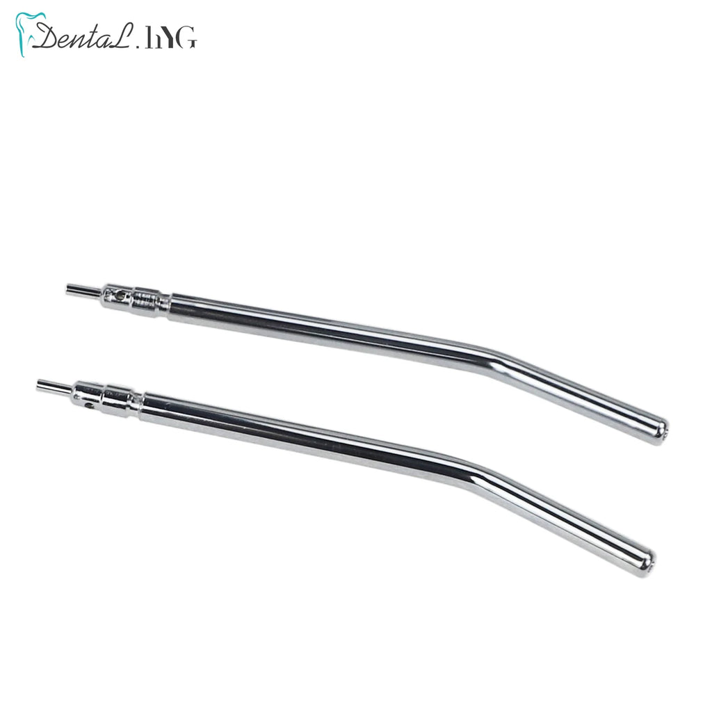 Dental Air Water Syringe 3 Way Syringe Handpiece Teeth Triplex Whitening Handpiece with 2 Nozzles Tips