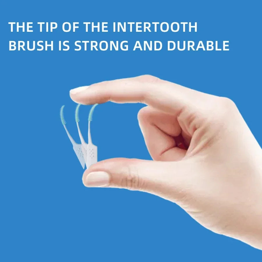Interdental Brush Soft Rubber Teeth Cleaning Tools Dental Cleaning Between Teeth Toothbrush Oral Hygiene Care Tools