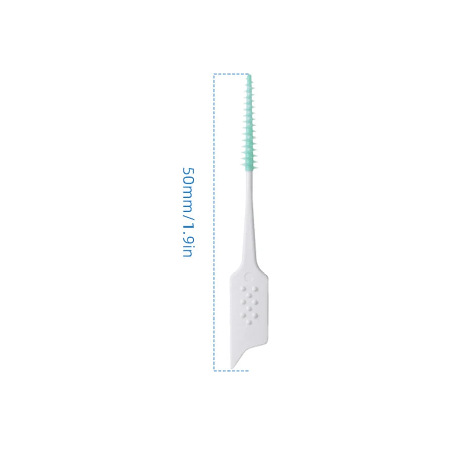 Interdental Brush Soft Rubber Teeth Cleaning Tools Dental Cleaning Between Teeth Toothbrush Oral Hygiene Care Tools